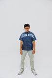 'Pilots POV' Washed Blue T-Shirt