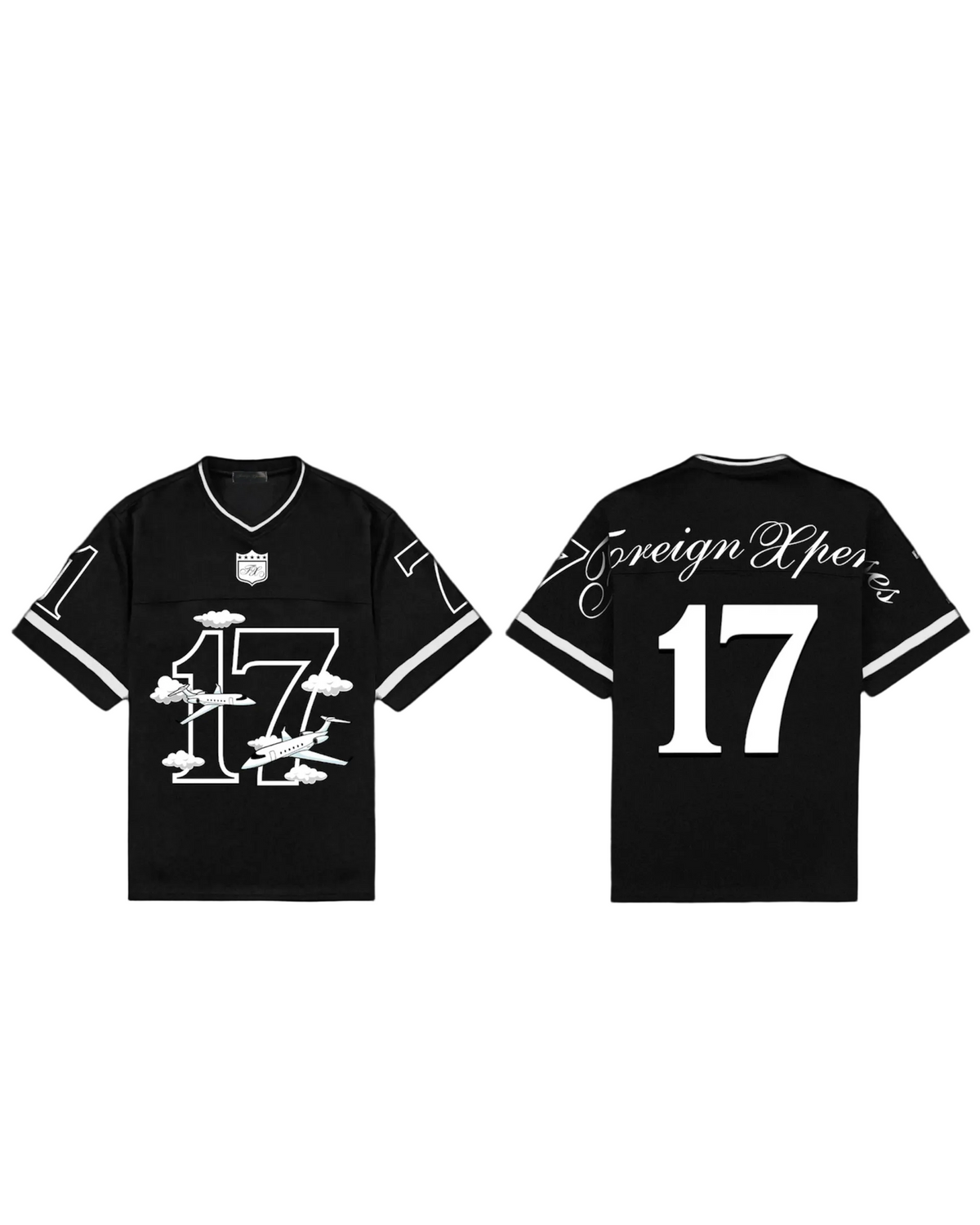 Runway 17' Black Jersey – Foreign Xpenses
