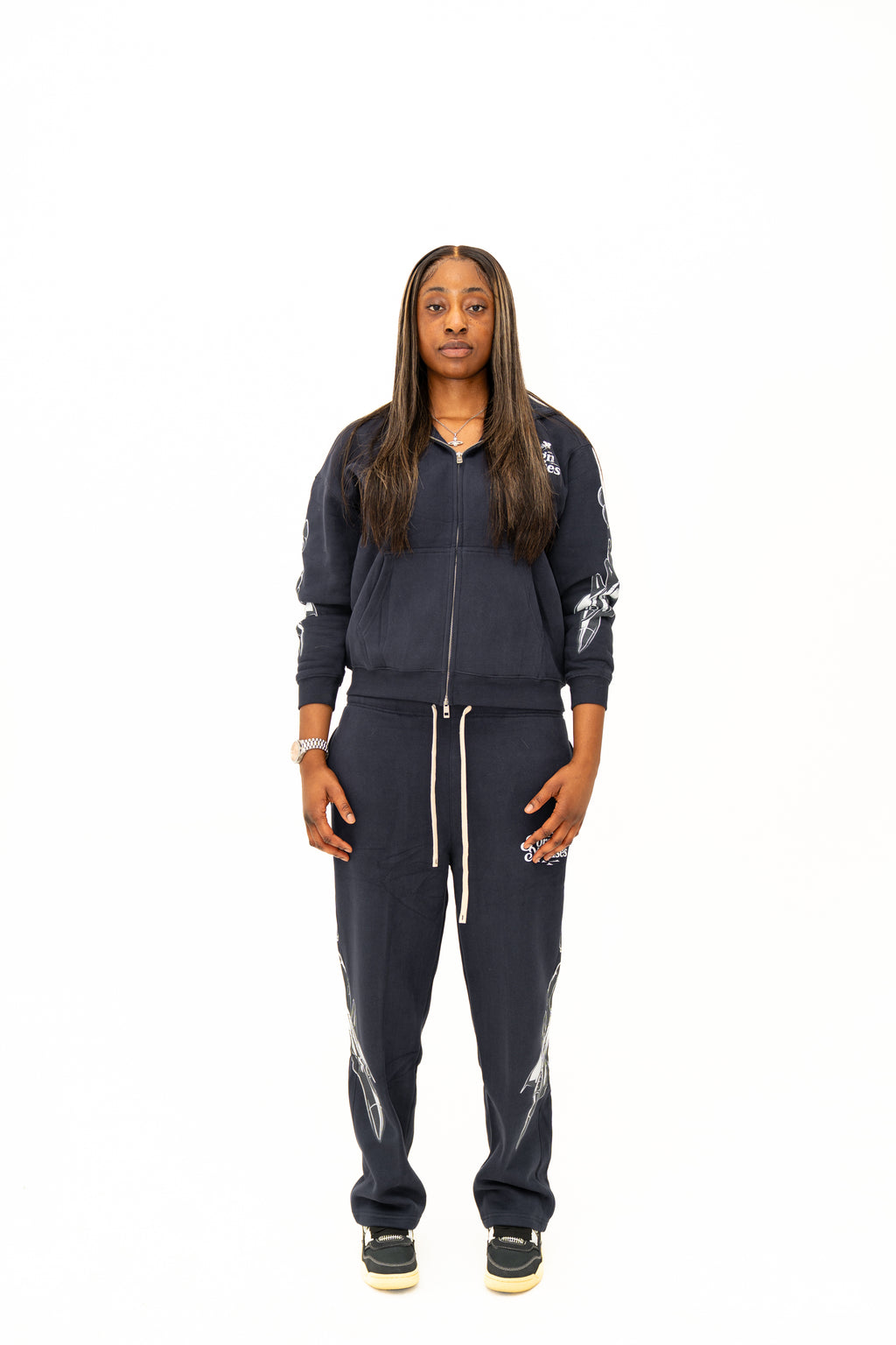 Navy Blue AeroFit Hoodie
