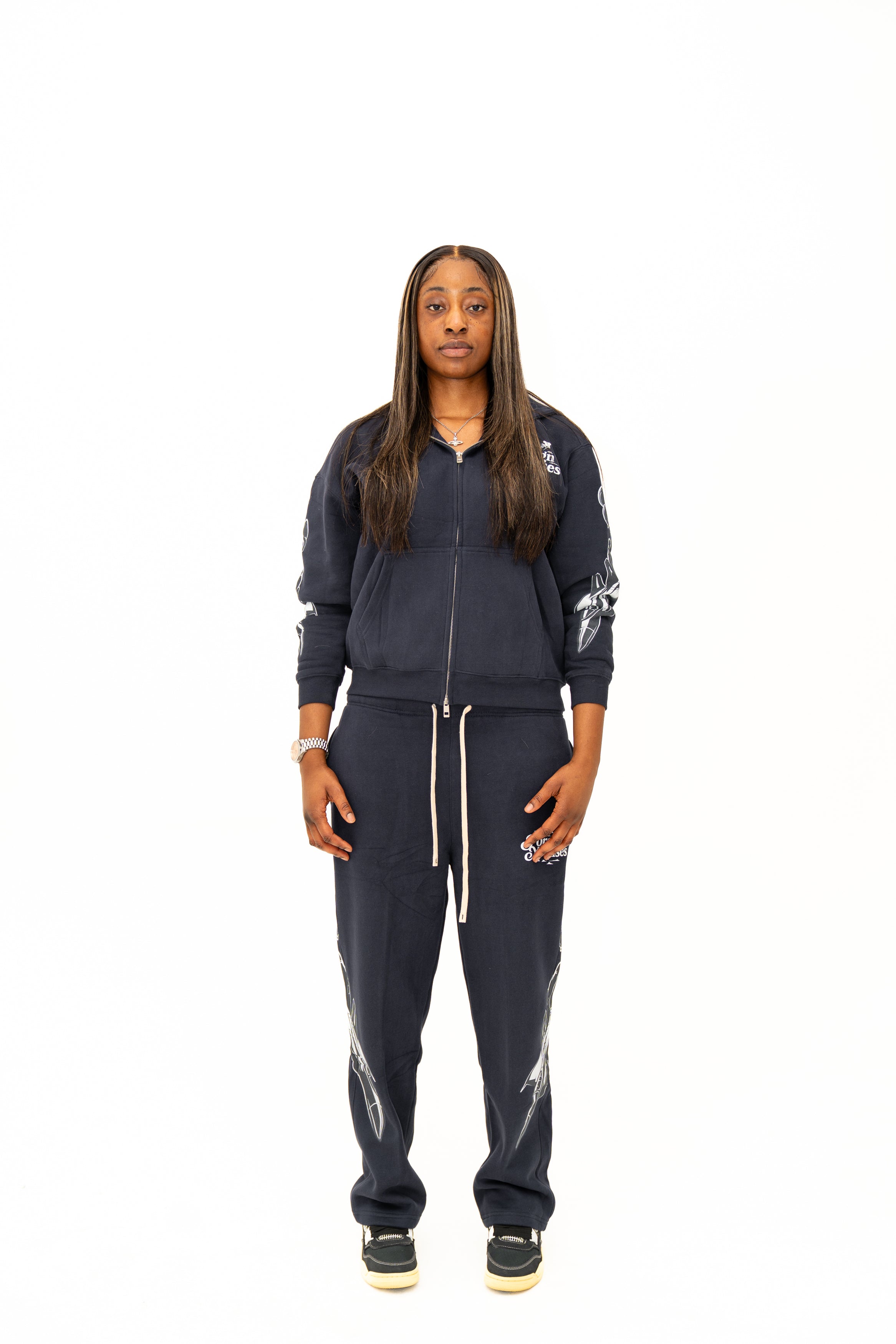 Navy Blue AeroFit Hoodie
