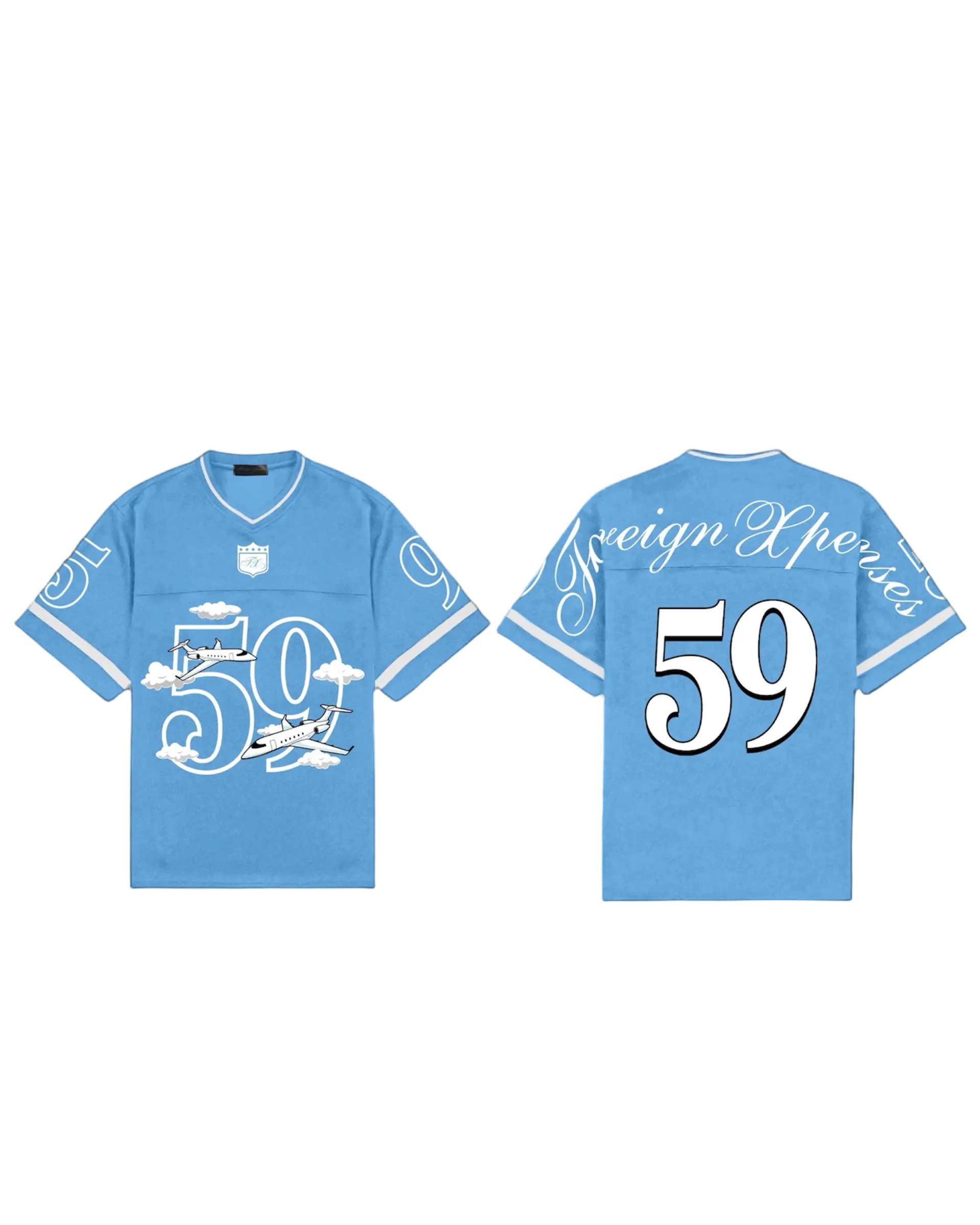 'Runway 59' Blue Jersey