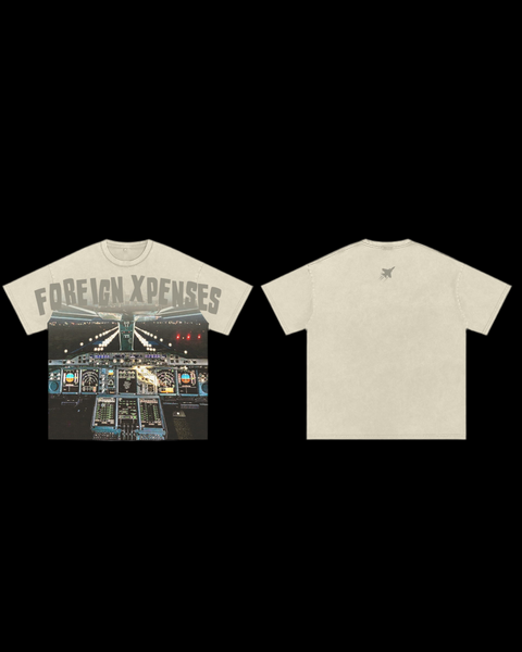 'Pilots POV' Stone T-Shirt