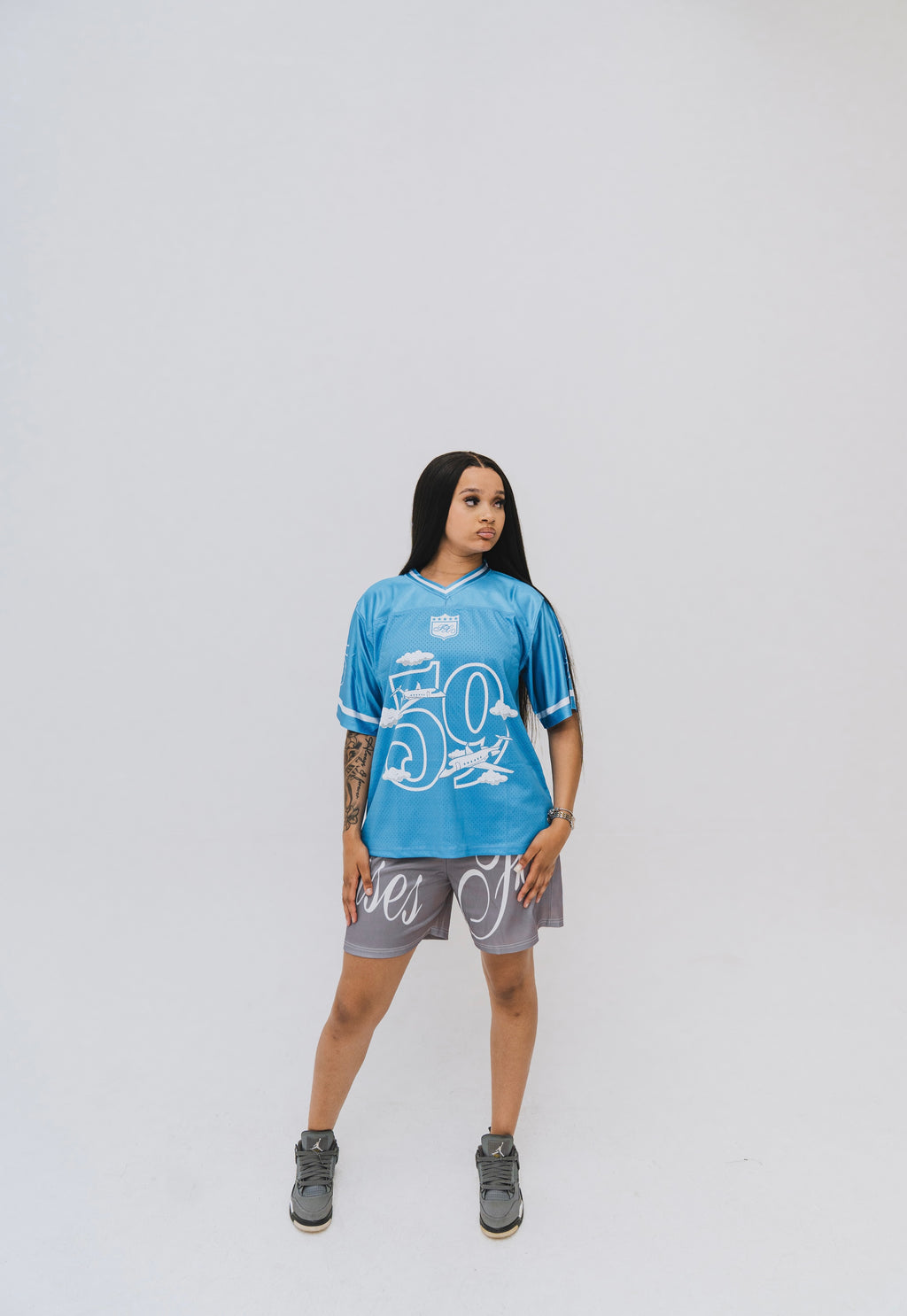 'Runway 59' Blue Jersey
