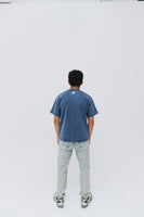 'Pilots POV' Washed Blue T-Shirt