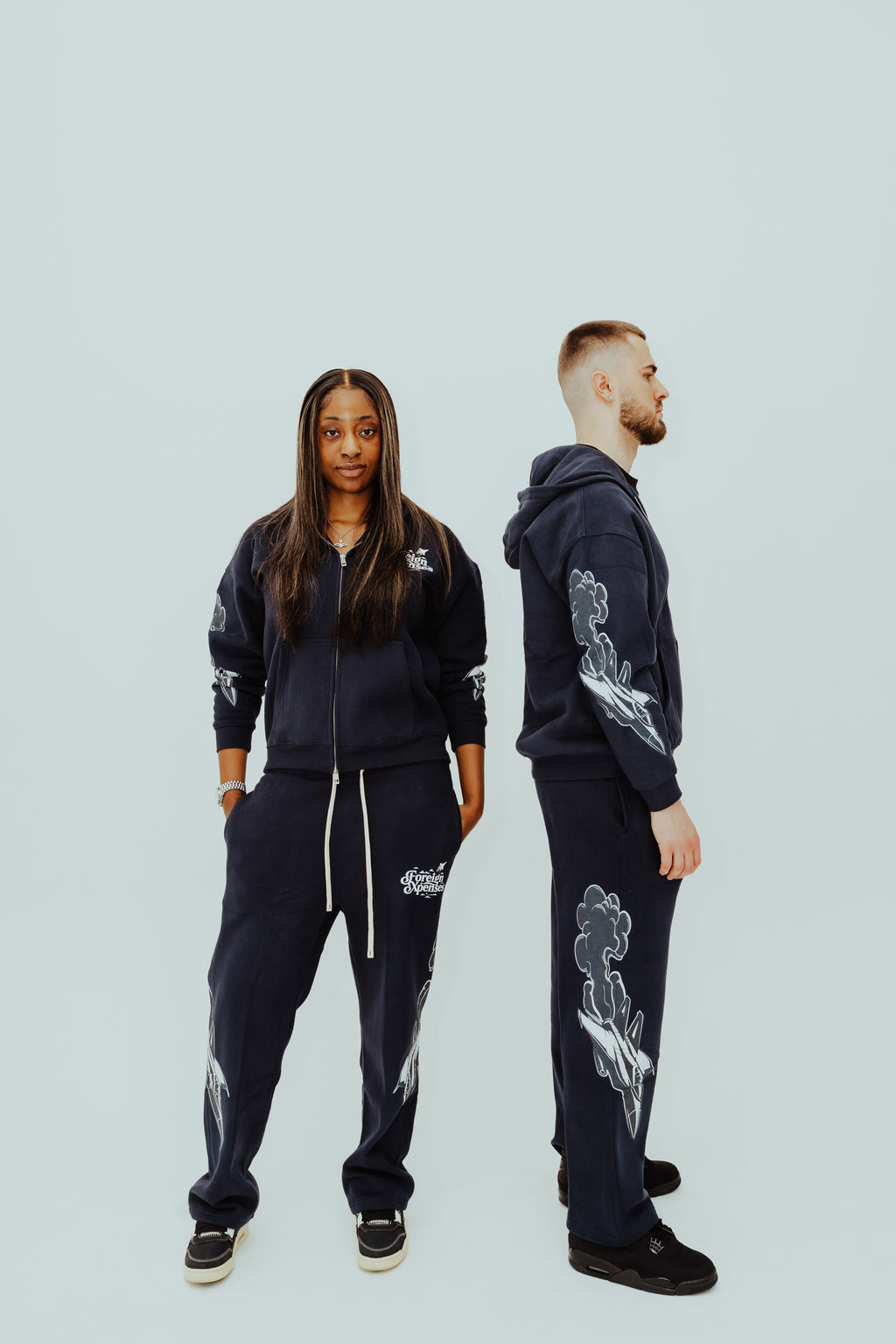 Navy Blue AeroFit Hoodie