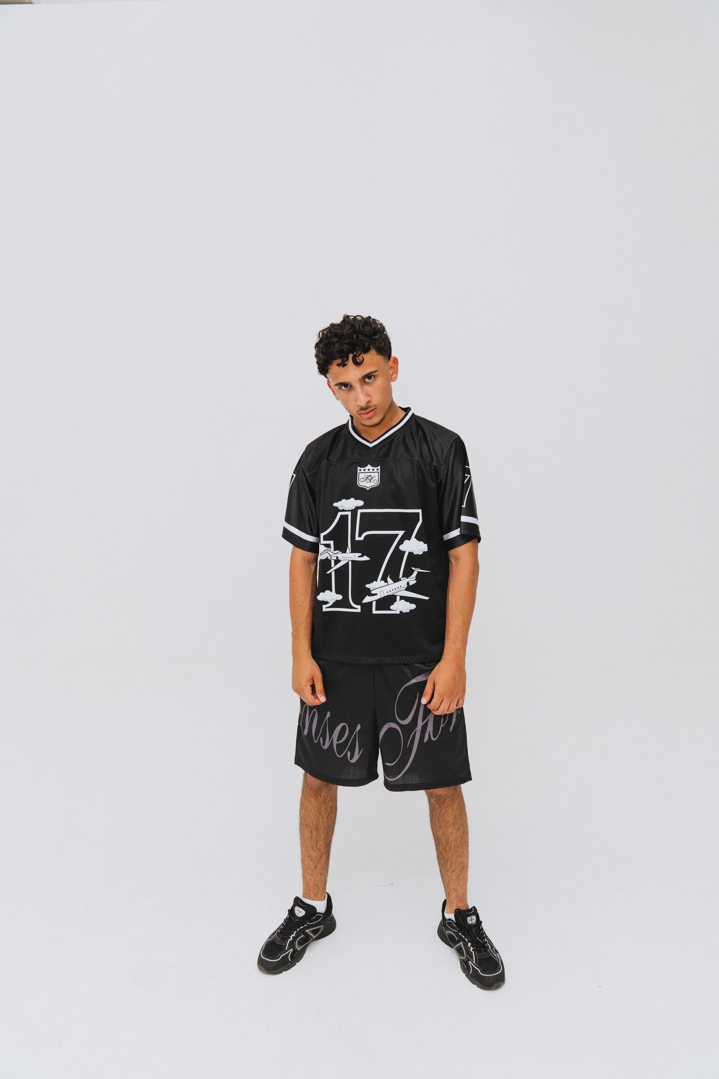 'Runway 17' Black Jersey