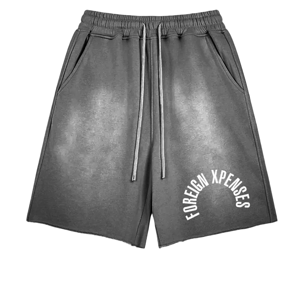 AROUND THE WORLD SHORTS - GREY